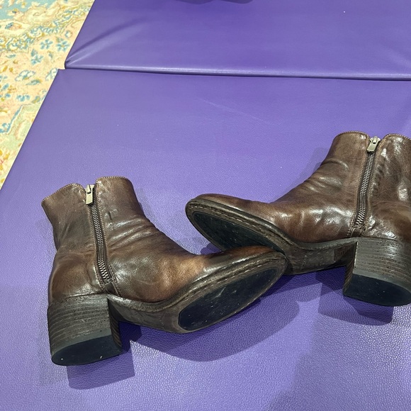 OFFICINE CREATIVE DENNER 103 Brown Leather Boots- - Picture 15 of 16